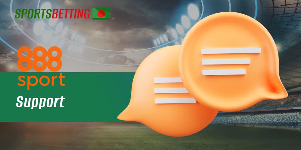 How to contact the support team of 888sport bookmaker