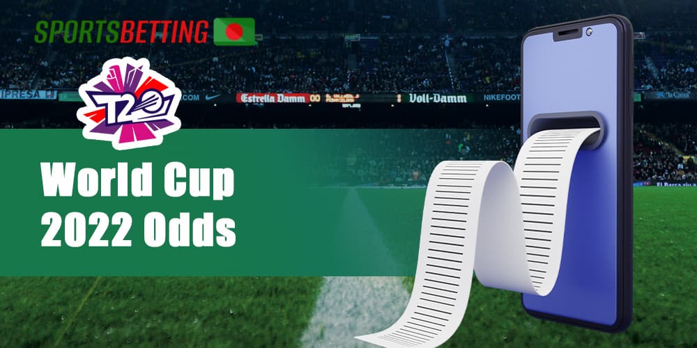 What are the odds on the ICC T20 World Cup available to Bangladeshi players?