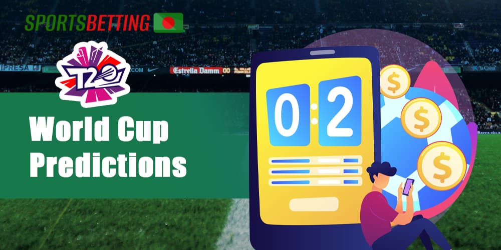 What are today's predictions for the ICC T20 World Cup
