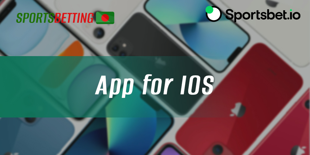 Instructions for downloading and installing Sportsbet.io mobile app on iOS