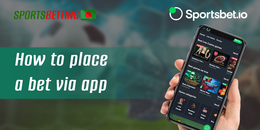 How Bangladeshi users can bet via Sportsbet.io app