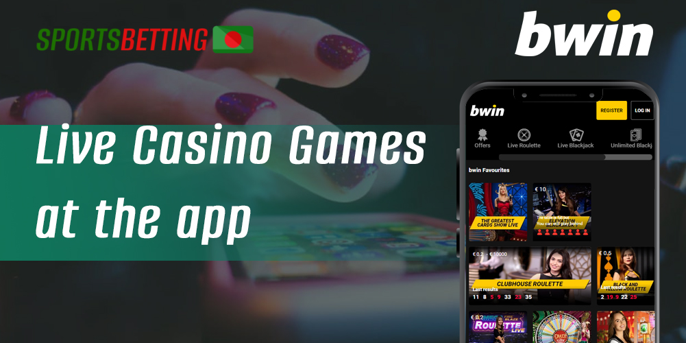 How Bangladeshi players can get started with live casino betting in the Bwin app