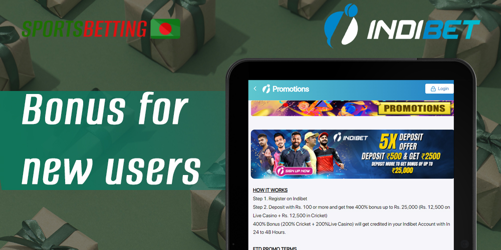 What welcome bonuses Bangladeshi users can get on Indibet