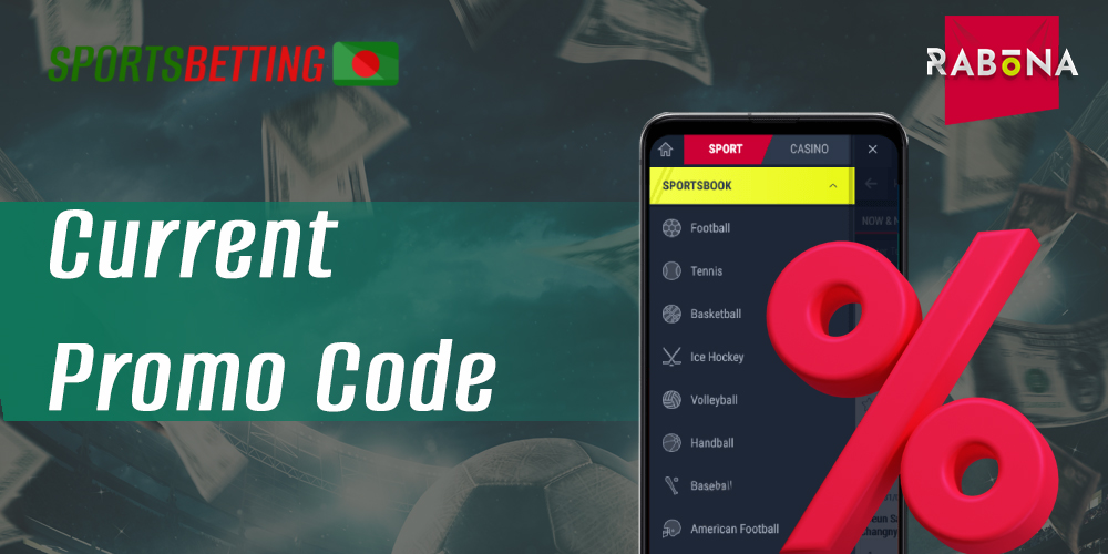 Up-to-date promo codes for use on the Rabona website