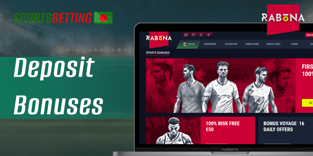 Features of receipt and activation of bonuses for deposit on Rabona