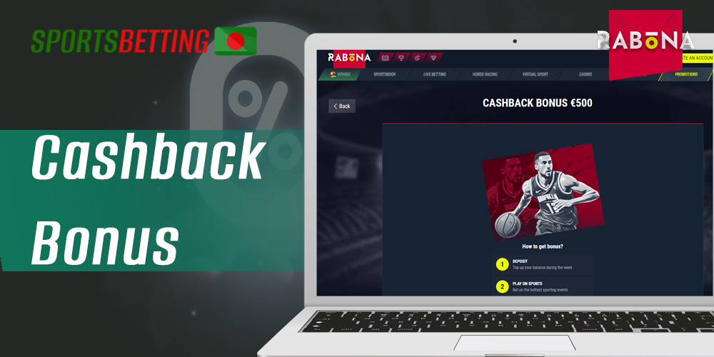 How Rabona users from Bangladesh can get cashback bonus