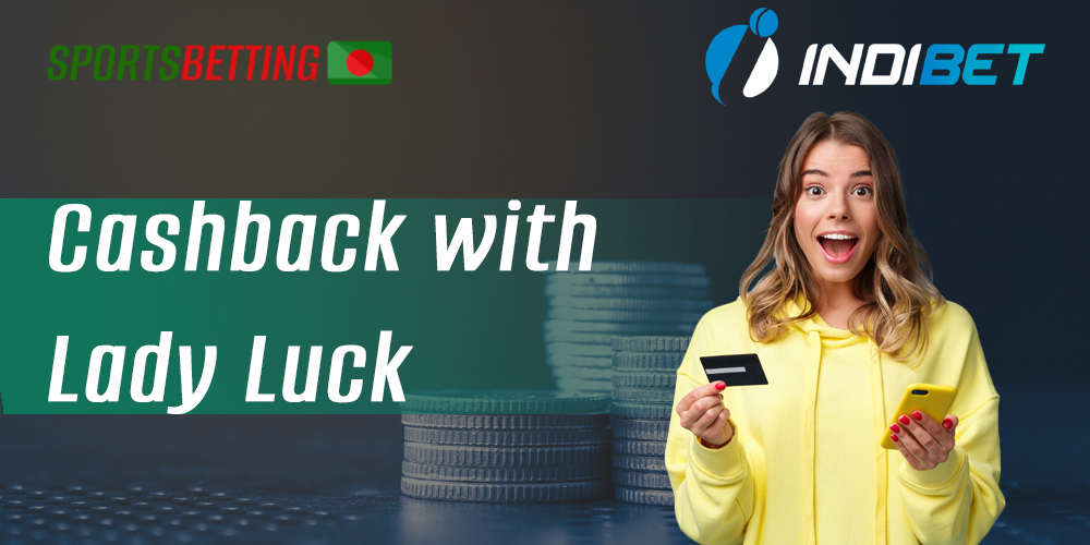 Lady Luck bonus for Bangladeshi sports betting fans on Indibet website