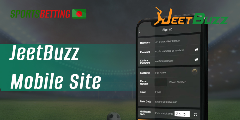 Advantages and disadvantages of mobile version of JeetBuzz website