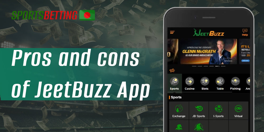 List of advantages and disadvantages of JeetBuzz App