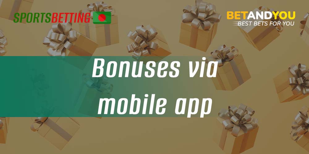 What bonuses are available to users in the Betandyou app