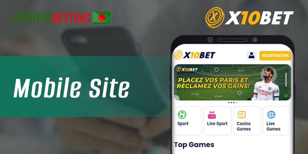 Advantages and disadvantages of x10Bet mobile site