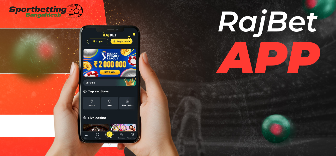 How to download and install RajBet app for sports betting from mobile device