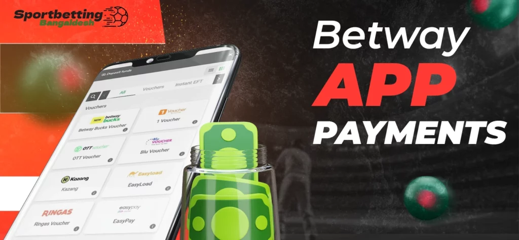 Depositing and withdrawing through Betway application with conditions in 2025