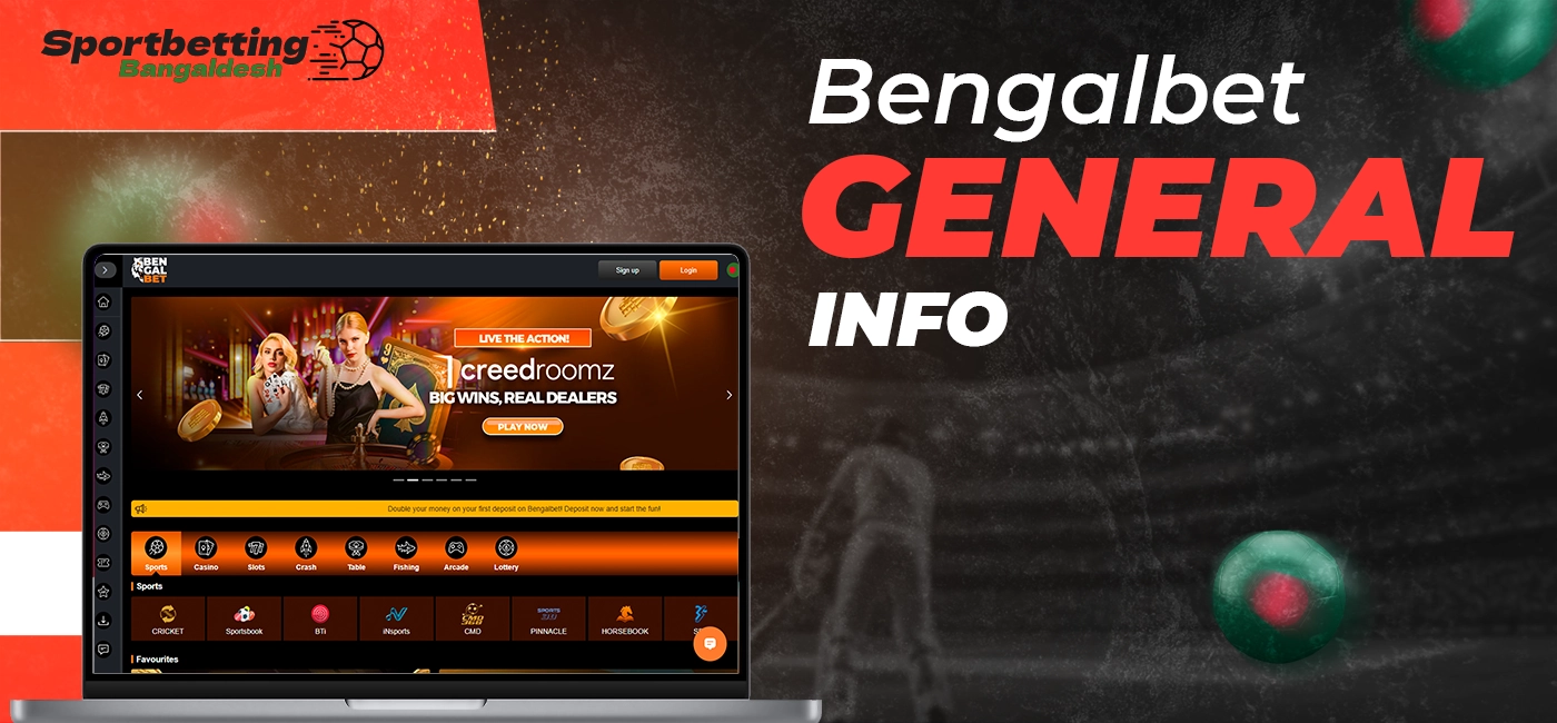 General info about Bengalbet platform with essential features