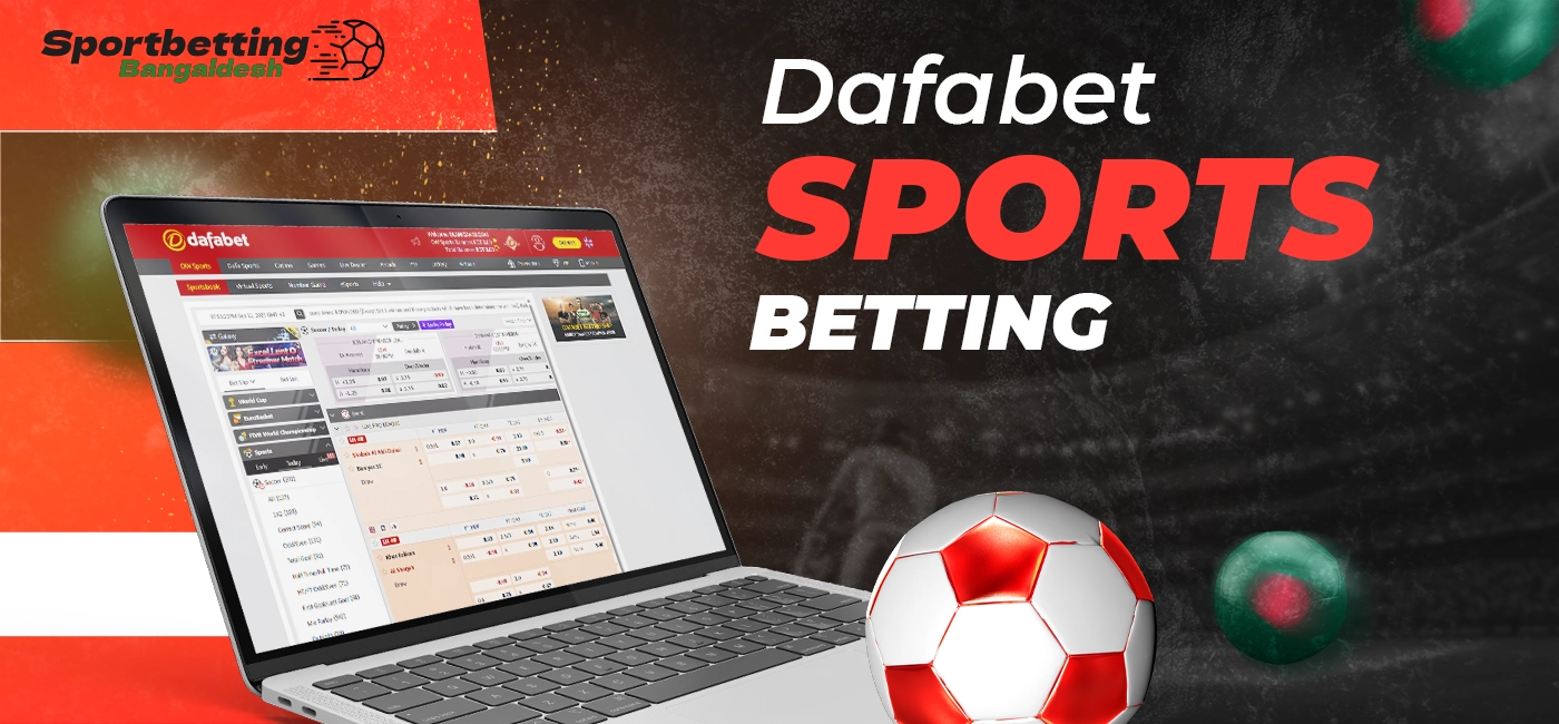 Types of sports betting available to users on the Dafabet platform